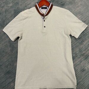 Zara Nehru collar t-shirt